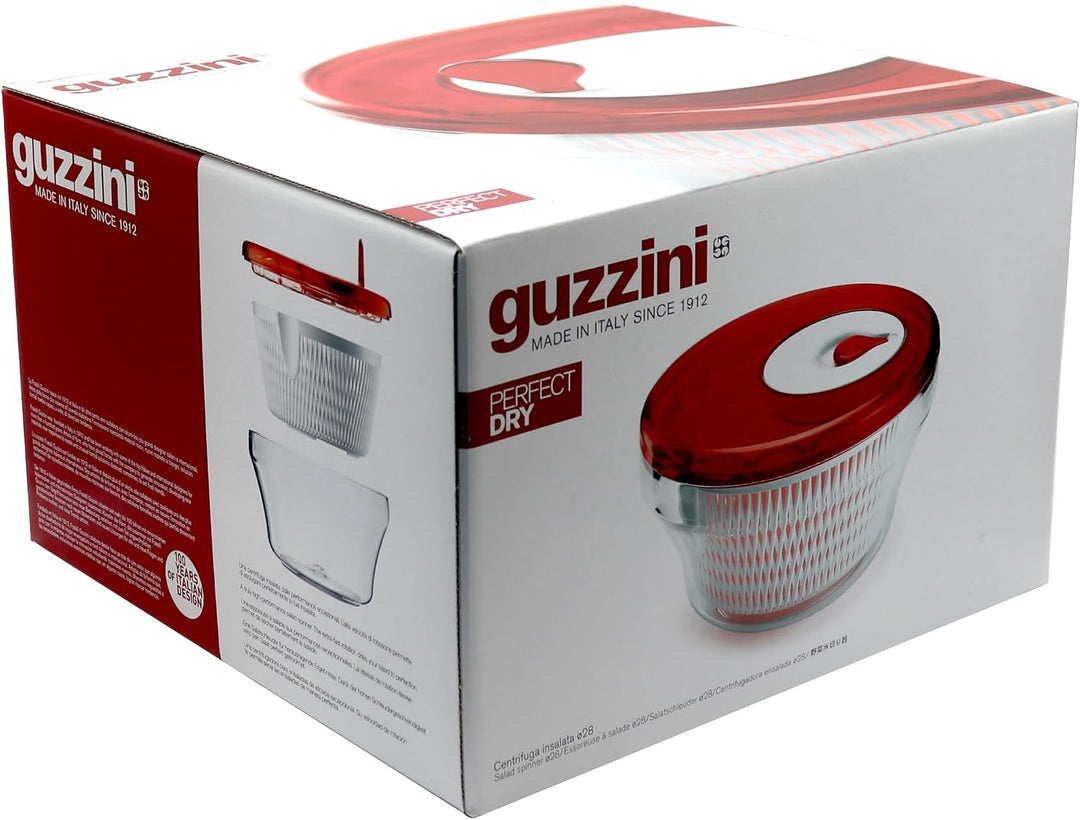Guzzini - Kitchen Active Design, Salatschlüder - Transparent, Ø28 x h18 cm - 16900000, Transparent