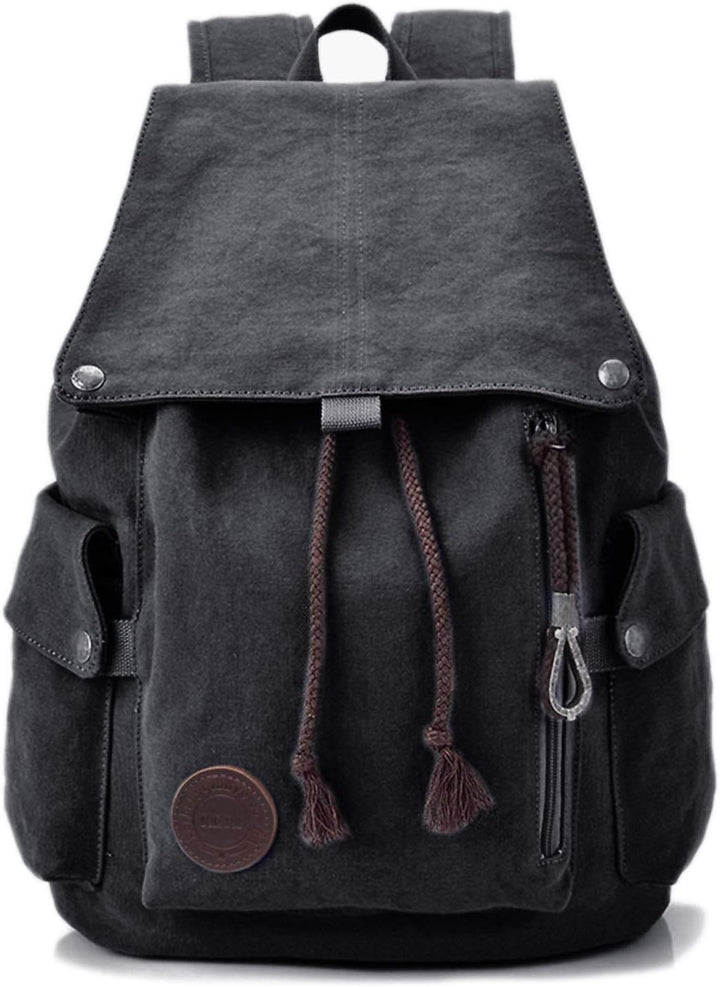 RERI Canvas Leinwand Rucksack Vintage für Outdoor Camping Aussflug Sports Universität Rucksack Wande
