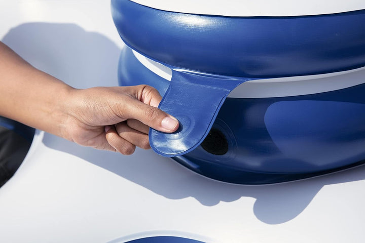 Bestway Hydro-Force 2-Personen Schwimmring mit Rückenlehne „Rapid Rider II“ 251 x 132 cm