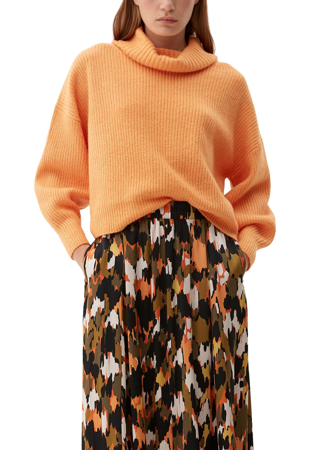 s.Oliver Pullover aus Wollmix 36 Orange, 36 Orange
