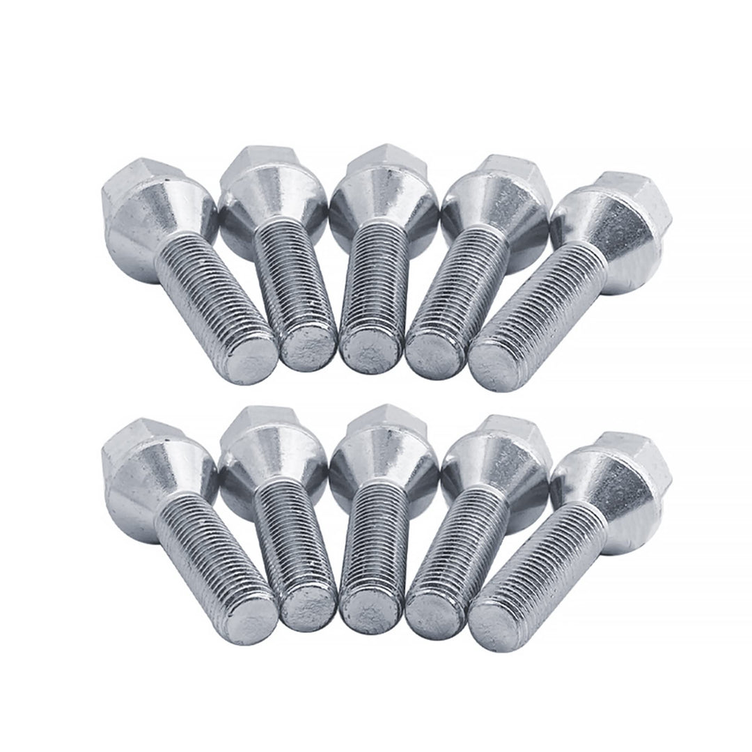 SIMONI RACING Set mit 10 Schrauben, 17 M12 x 1,25, Länge 22 mm, konischer Kopf