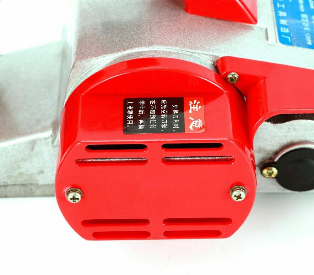 SHZICMY Elektrohobel 1300W 13000 U/min Balkenhobel Stufenhobel Hobelmaschine Elektrischer Holzhobel