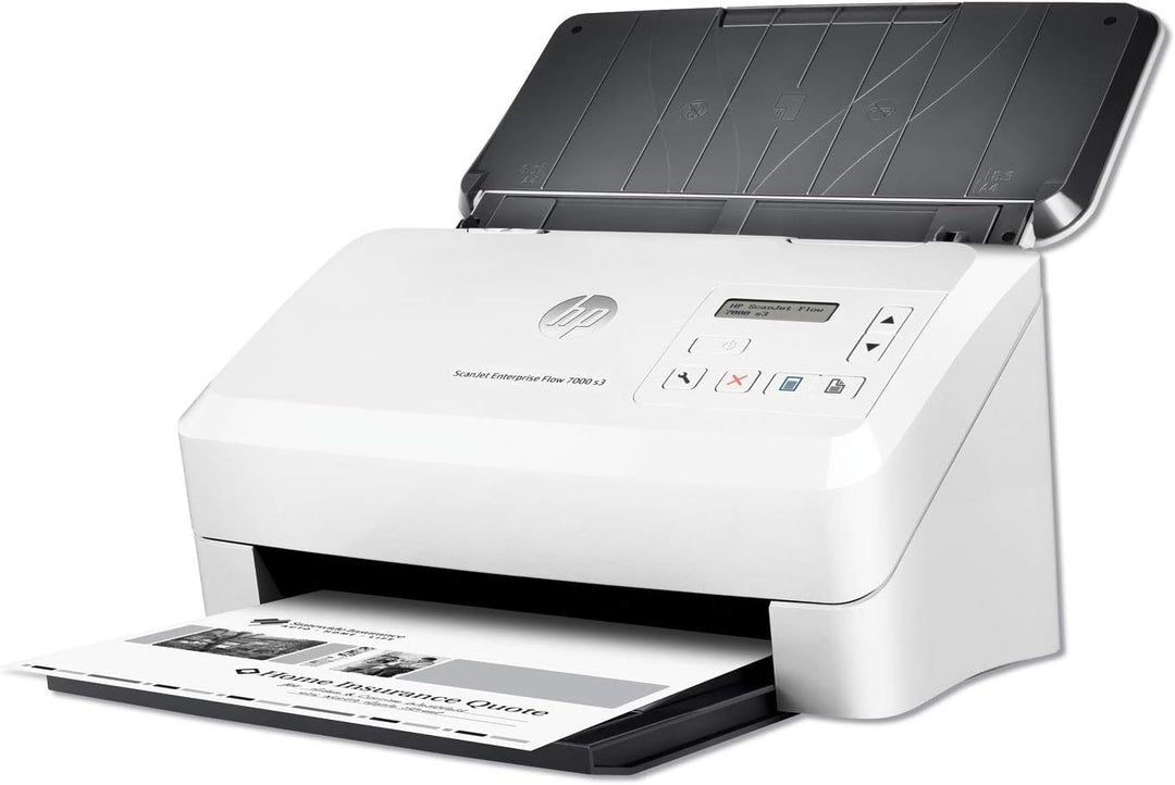 HP ScanJet Enterprise Flow 7000 s3, Scanner, Einzelblattzufuhr, 80-Blatt ADF, USB 2.0, USB 3.0, bis