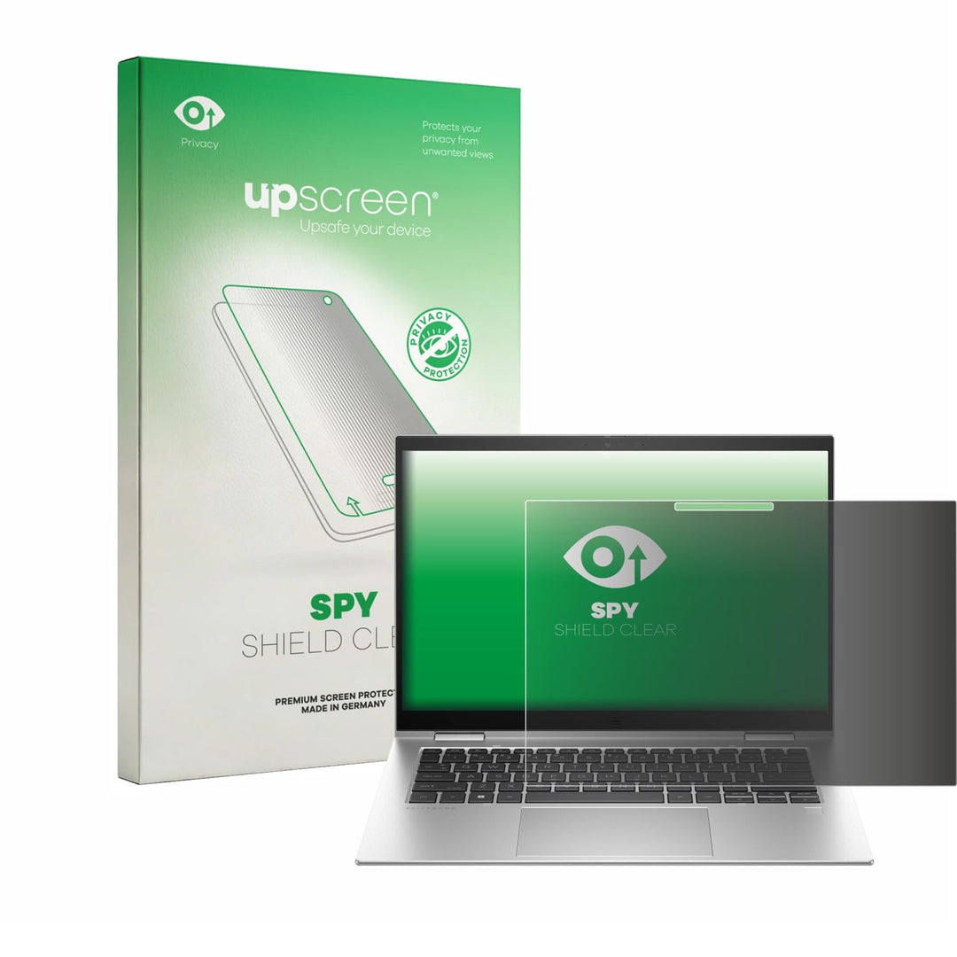 upscreen Anti-Spy Blickschutzfolie für HP EliteBook x360 1040 G10 Privacy Screen Displayschutz-Folie