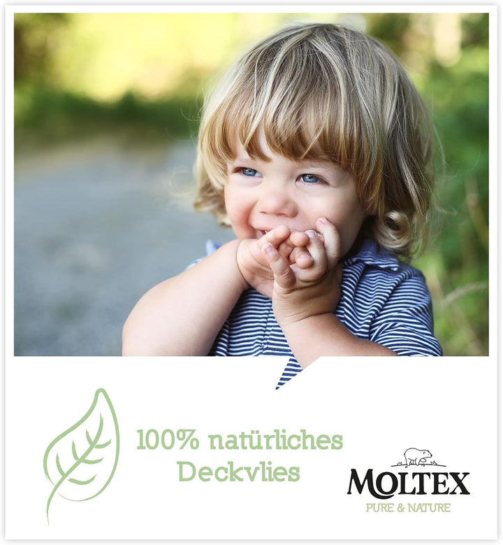 Moltex Pure & Nature Öko Windeln Grösse 3 Midi (4-10 kg) Monatsbox 198 Bio Windeln Grösse: 3, Gr