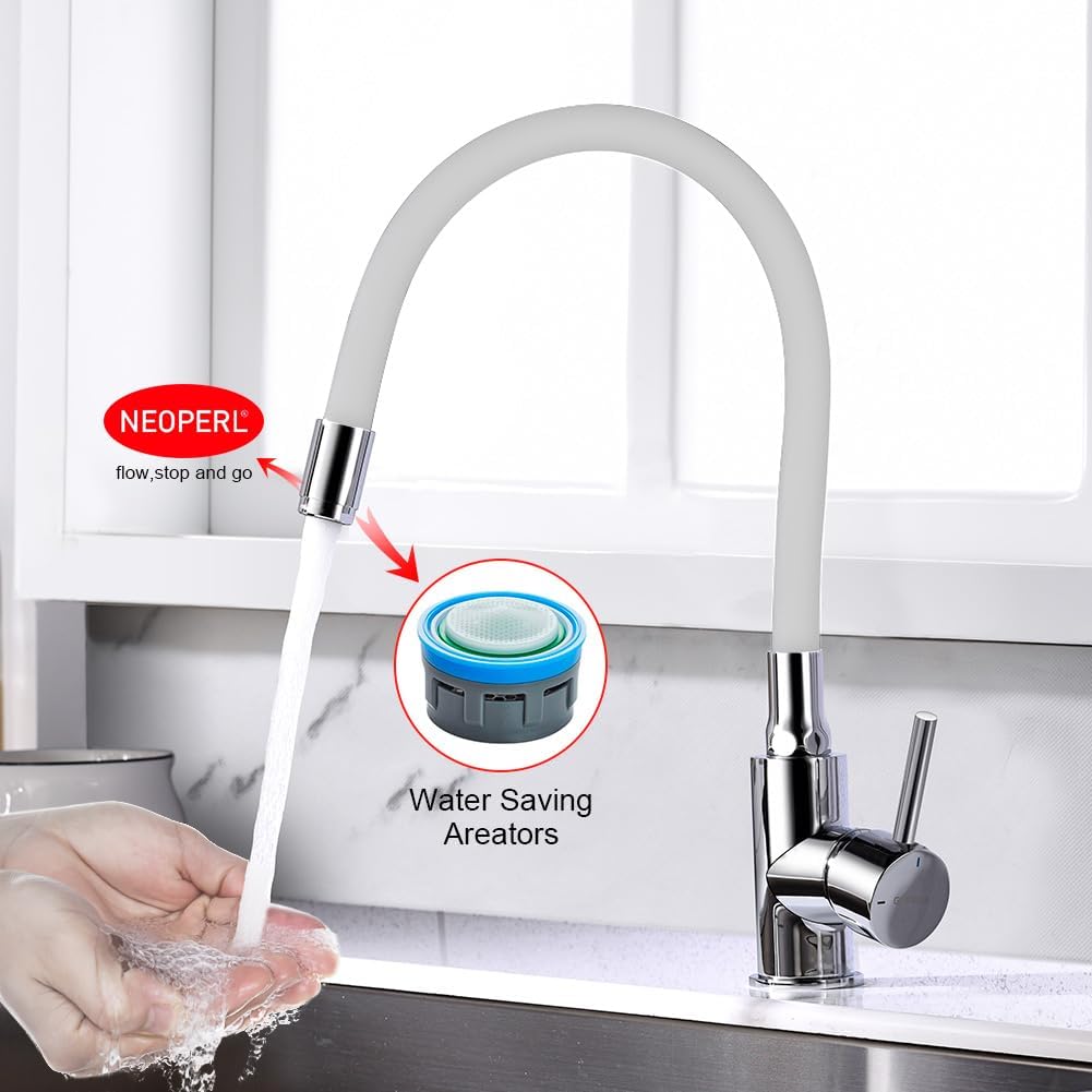 GRIFEMA GRIFERÍA DE COCINA-G4002-3 | Küchenarmatur - Wasserhahn Küche mit Flexibler Auslauf, Hoher A