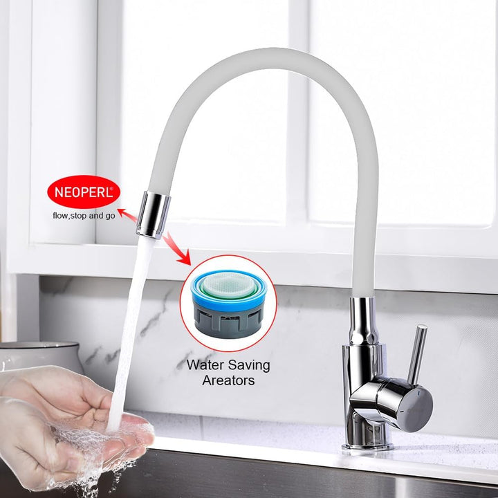 GRIFEMA GRIFERÍA DE COCINA-G4002-3 | Küchenarmatur - Wasserhahn Küche mit Flexibler Auslauf, Hoher A