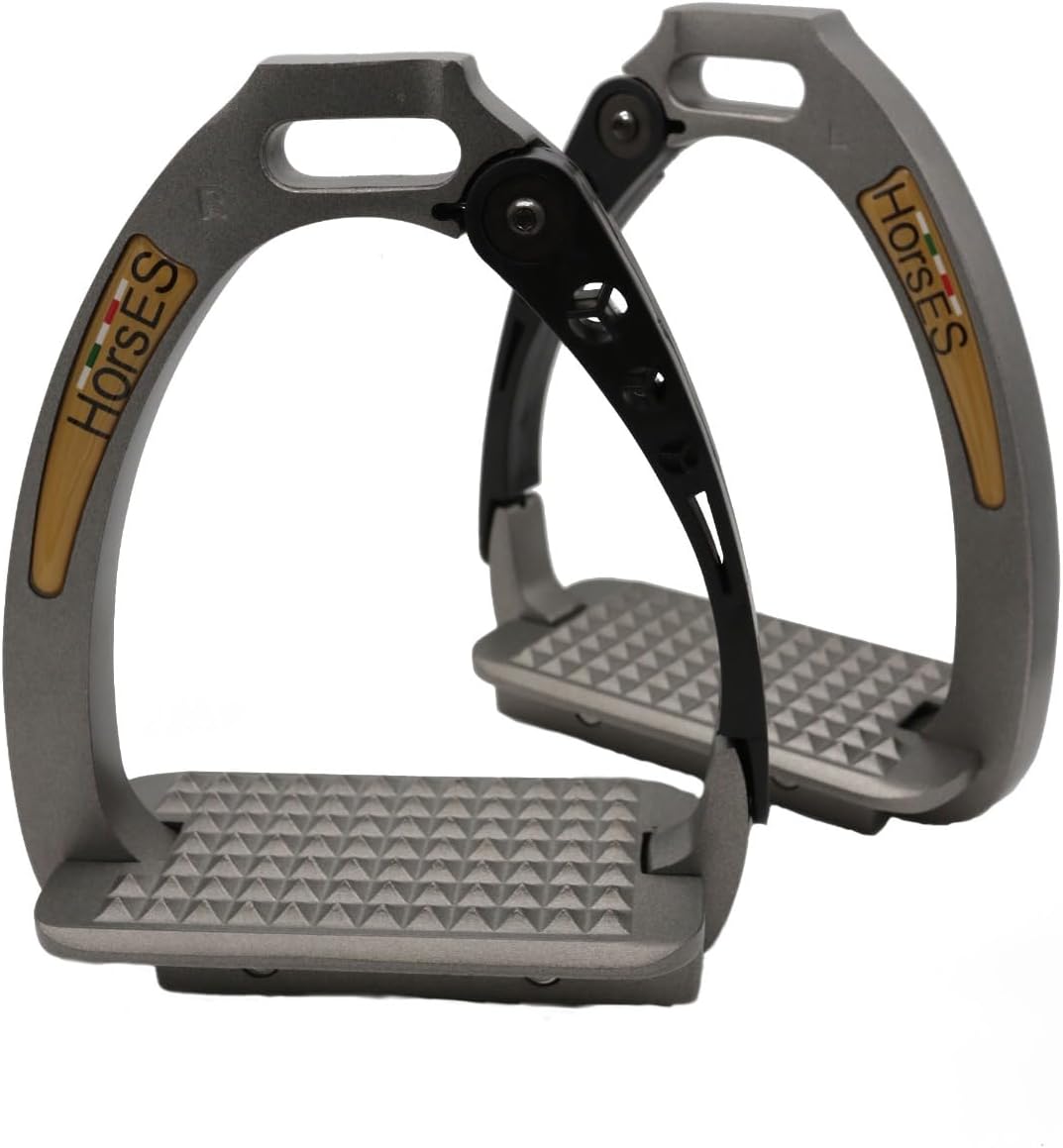 Horses Sicherheitsbügel, entworfen für maximale Sicherheit und Komfort des Reiters, modern und elega
