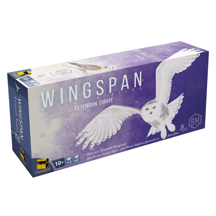 Matagot Wingspan Extension Europe - Vogelsammlung für 1 bis 5 Spieler ab 10 Jahren (französische Aus