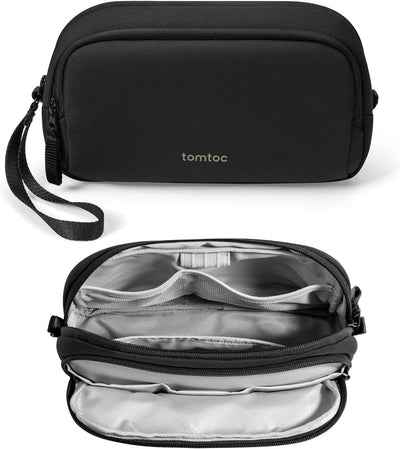 tomtoc Kabeltasche Zubehörtasche, Reise EDC Elektronik Organizer Tasche Kabelorganizer Tech Pouch Ba