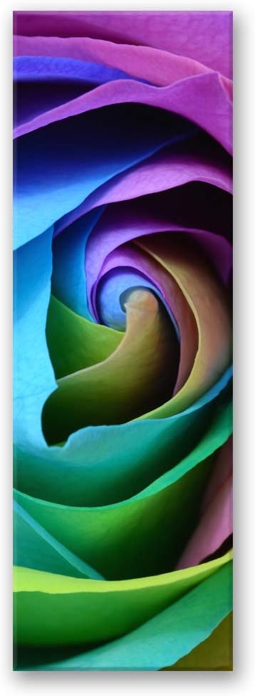 Feeby Bilder abstrakt 30x90 cm 1 Teilig Wohnzimmer Schlafzimmer Büro Flur Küche Wandbilder Leinwandb