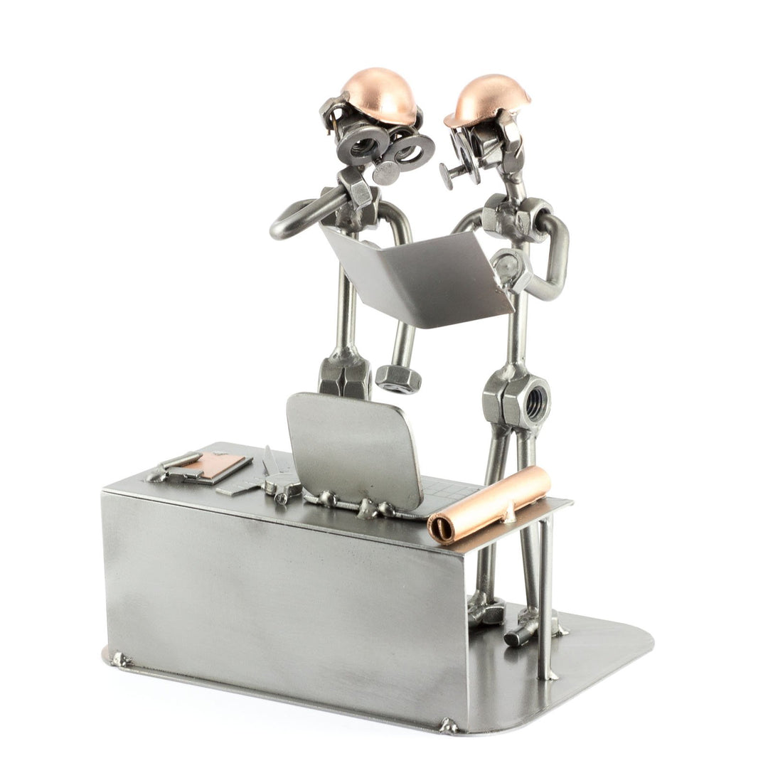Steelman24 I Schraubenmännchen Ingenieur 2 Personen I Made in Germany I Handarbeit I Geschenkidee I