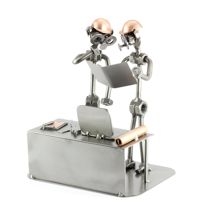 Steelman24 I Schraubenmännchen Ingenieur 2 Personen I Made in Germany I Handarbeit I Geschenkidee I