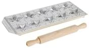 G S D Haushaltsgeräte 29 006 Ravioliform Ravioli Stelline mit Teigrolle