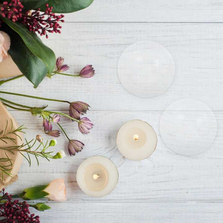 Cabilock 3Er Set Ersatzschalen Für Duftöl 4 Zoll Runde Glas Ölwärmerschalen Aromatherapie Kerzenwärm