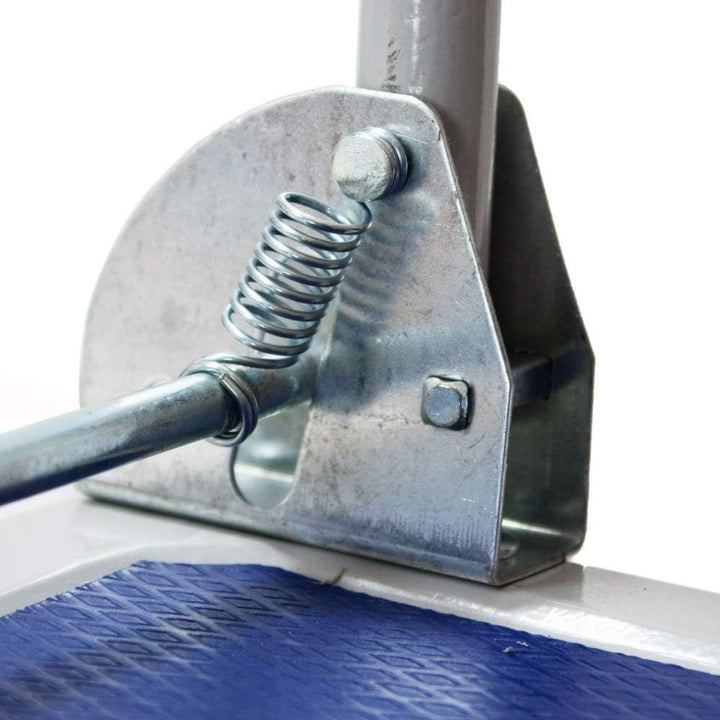 Grafner Industrie Plattformwagen mit pannensicheren Reifen, klappbar, 150 kg Tragkraft, Antirutsch-B