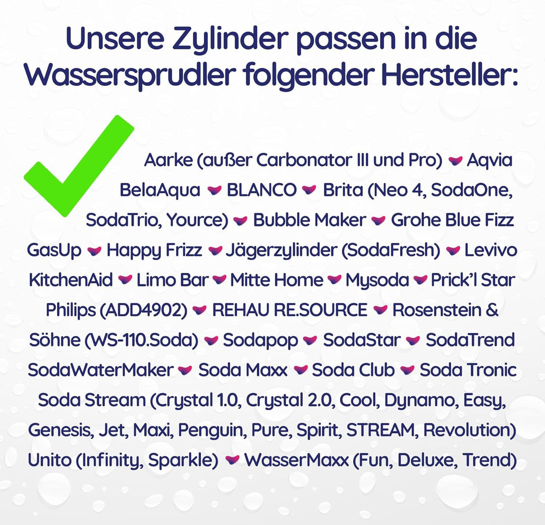 SodaTASTE CO2-Kaufzylinder (Reservezylinder) für Wassersprudler, mit natürlichem Limetten-Aroma, ohn