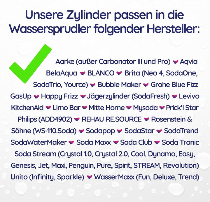 SodaTASTE CO2-Kaufzylinder (Reservezylinder) für Wassersprudler, mit natürlichem Limetten-Aroma, ohn