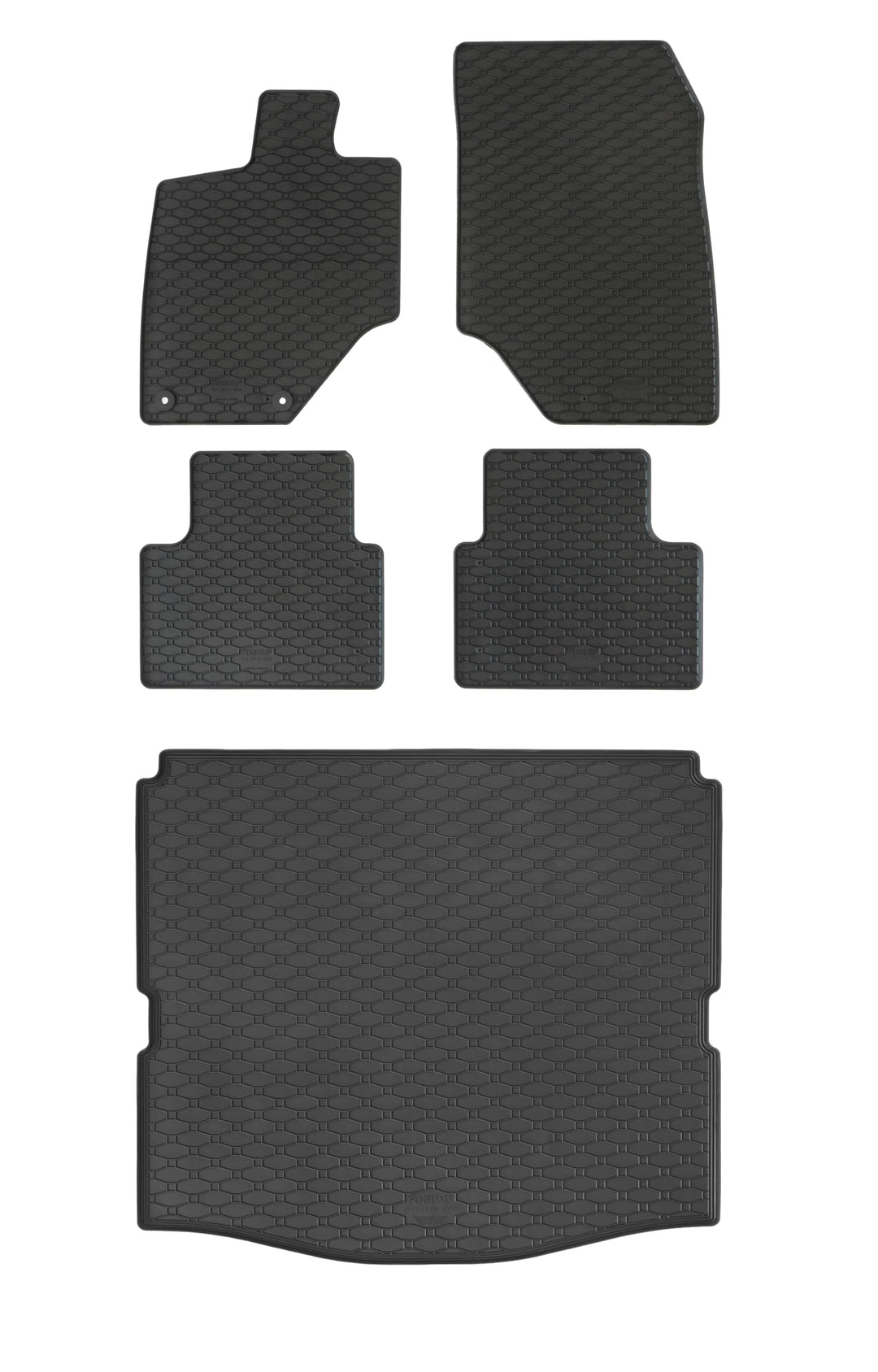 Gummifussmatten und Kofferraumwanne EIN Set passend für Citroen C5 Aircross Hybrid ab 2025