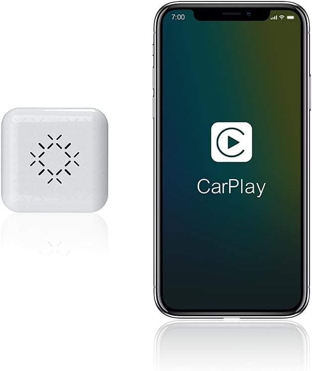 CarlinKit 3.0 Mini Wireless CarPlay Dongle，Plug&Play，Unterstützt OTA-Upgrade，kompatibel mit 98% der