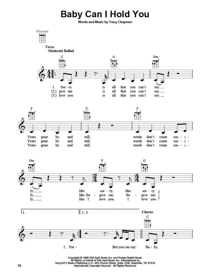 The Ukulele 5 Chord Songbook (Ukulele Chord Songbooks): Play 50 Great Songs With Just 5 Easy Chords!