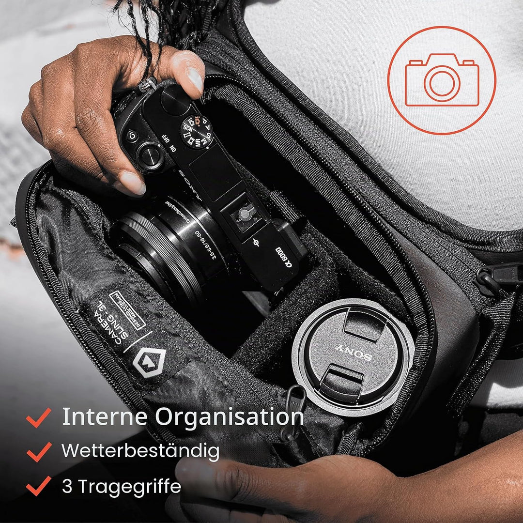 WANDRD Rogue Sling 3L Bag - Leichte, verstellbare, wetterfeste Kamera & Everyday One Strap Sling Bag