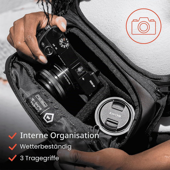 WANDRD Rogue Sling 3L Bag - Leichte, verstellbare, wetterfeste Kamera & Everyday One Strap Sling Bag