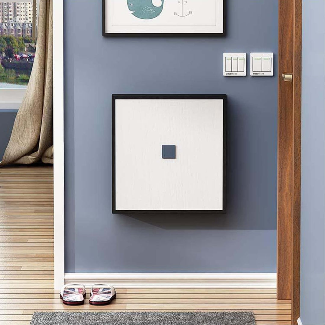 Faltbarer Wandhocker Wandmontierter 7 cm Ultradünner Klappstuhl Geeignet für Eingangsbereiche Wandkl