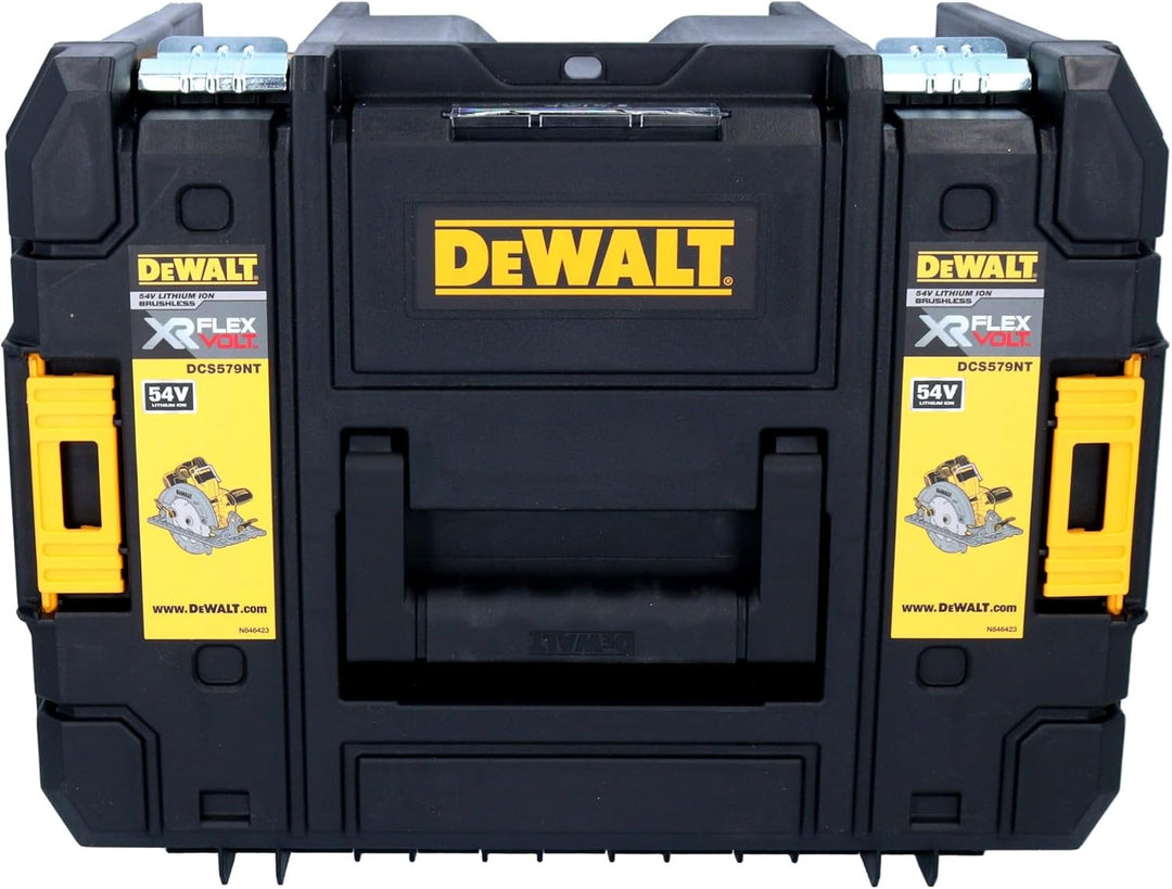 DEWALT DCS579NT-XJ, 54 V, Gelb-Schwarz, DCS579NT-XJ-Sierra Circular escobillas XR FLEXVOLT 54V sin c