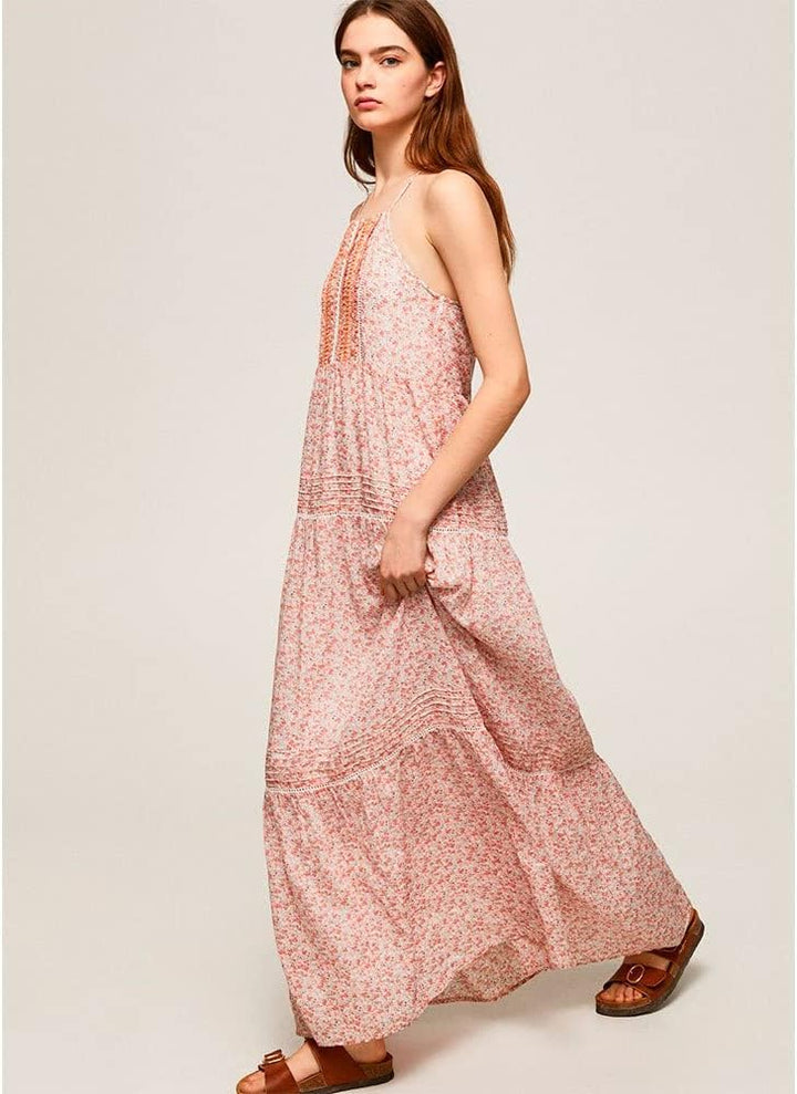 Pepe Jeans Damen Parhi Dress L Multicolour (Multi), L Multicolour (Multi)