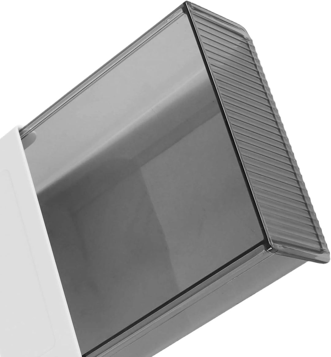 MUKSEUT 3 Stück Selbstklebende Schublade Unter Schreibtisch, 21x17x6cm Versteckte Unterbau Schublade