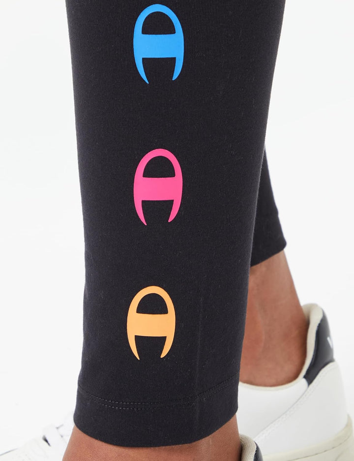 Champion Damen Legacy Graphic Shop W-Cotton Lycra High-Waist Leggings, XS
