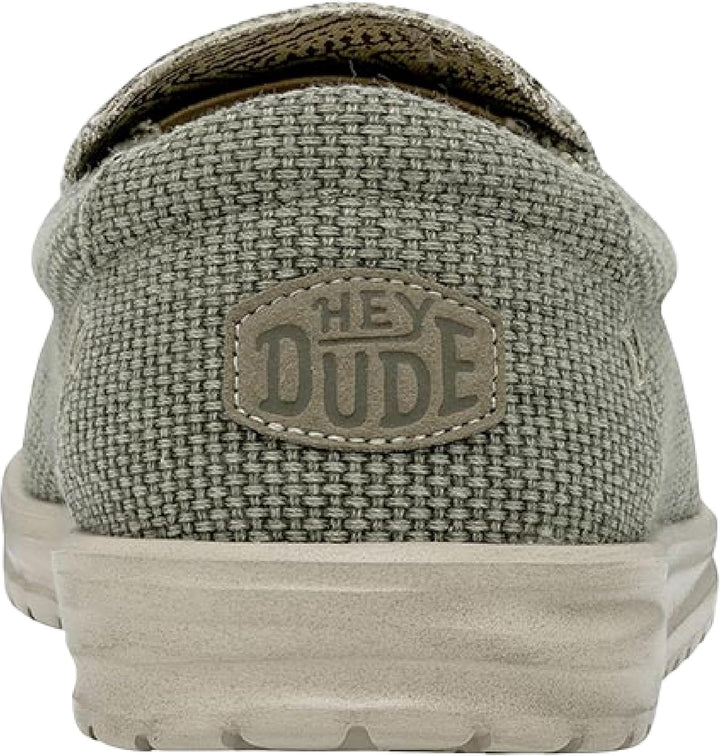 HEYDUDE - Mikka Braided Herren - Slip on Schuhe - Mokassin Stil 38 EU Army, 38 EU Army