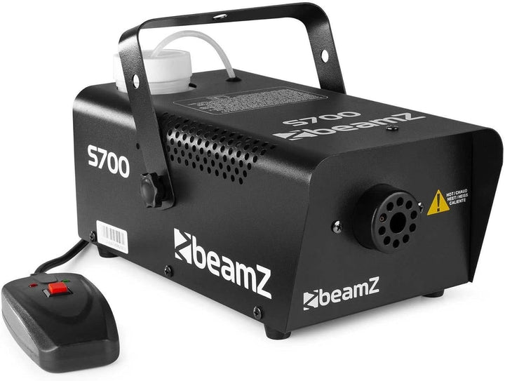 BeamZ S700 - Nebelmaschine mit Fernbedienung, 700 Watt Fog Machine, Rauchmaschine für Halloween, Hoc