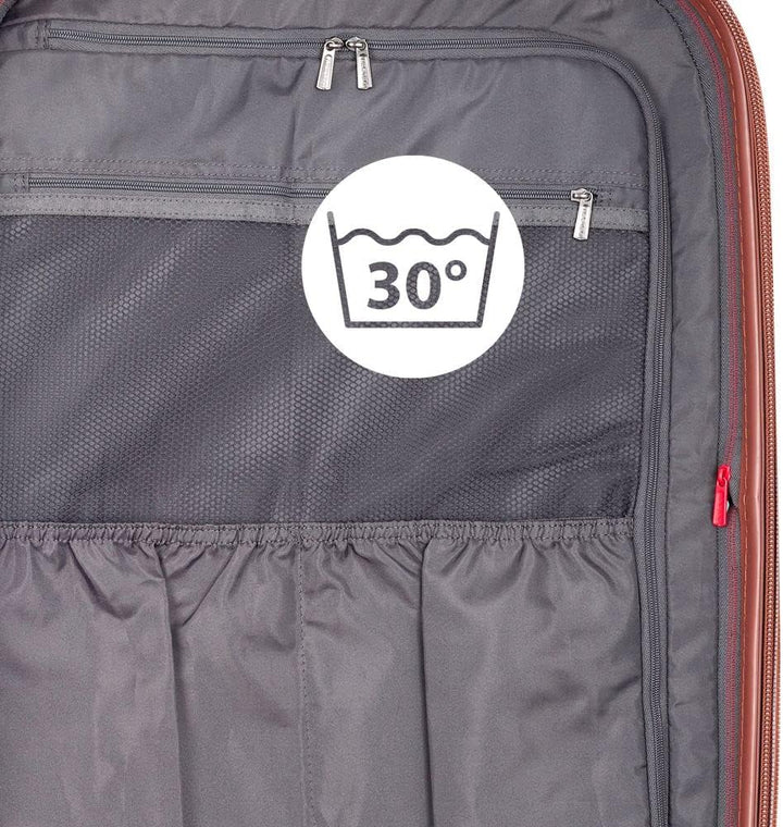 DELSEY Paris ST TROPEZ ERW 4 DOPPELROLLEN TROLLEY 67 CM M Bleu Marine, M Bleu Marine