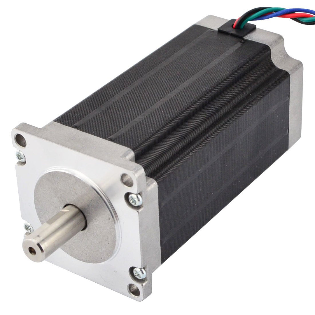 STEPPERONLINE Nema 23 Schrittmotor 3Nm 4,2A 4-Draht 10mm Schacht für CNC Fräsen Drehbank Plasma