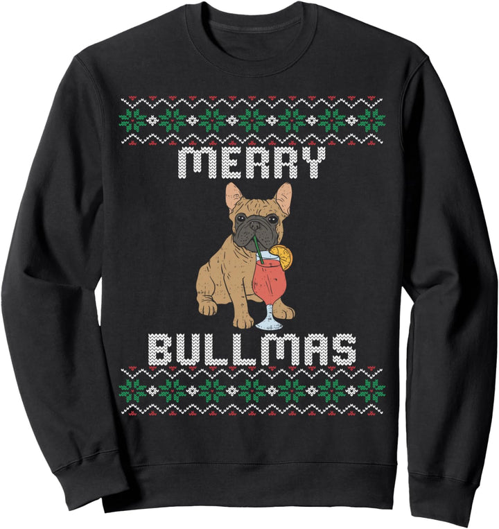 Ugly Sweater Französische Bulldogge Frenchie Bully Hund Sweatshirt