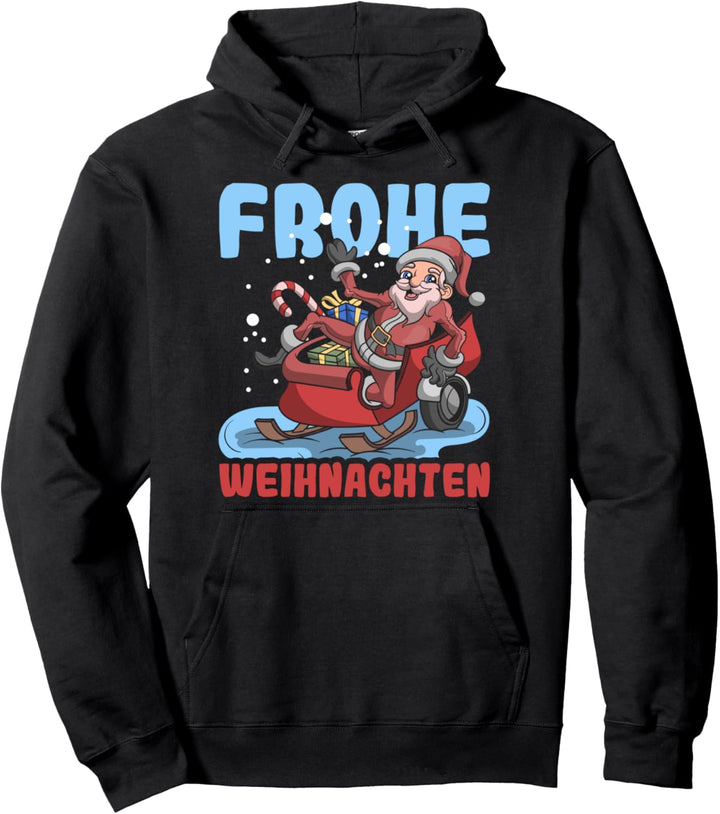 Weihnachtsmann Kostüm Geschenk Frohe Weihnachten Pullover Hoodie