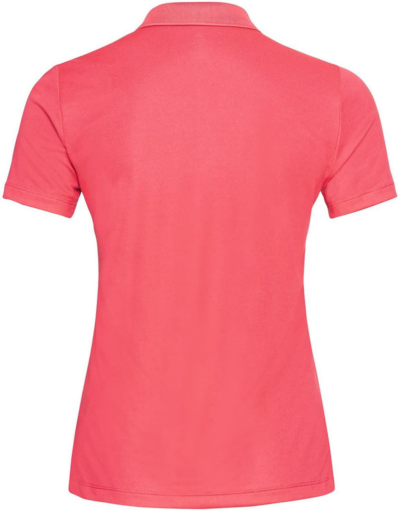 Odlo Damen F-Dry Kurzarm Polo Shirt XS Paradise Pink, S