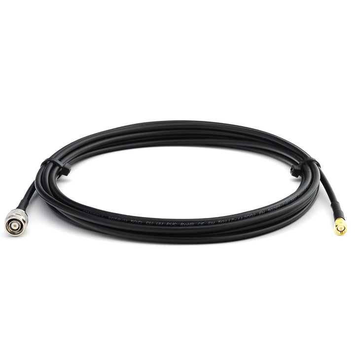 7m SMA Stecker auf RP-TNC Stecker RG58 Koaxialkabel — 7 Meter Verlustarmes Antennenkabel Verlängerun