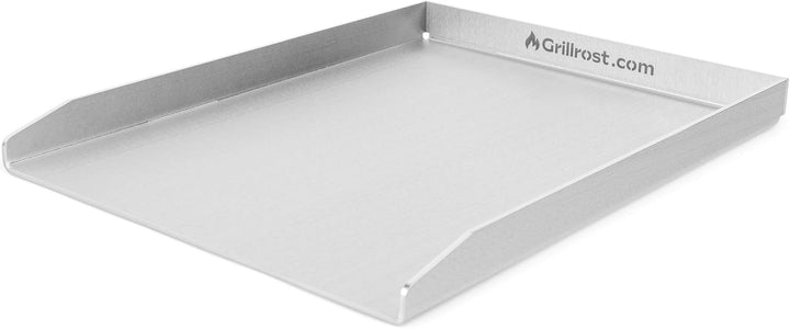 Edelstahl Grillplatte - Plancha 43,5 x 33cm - für Broil King Baron 43.5x33cm - Broil King Baron, 43.