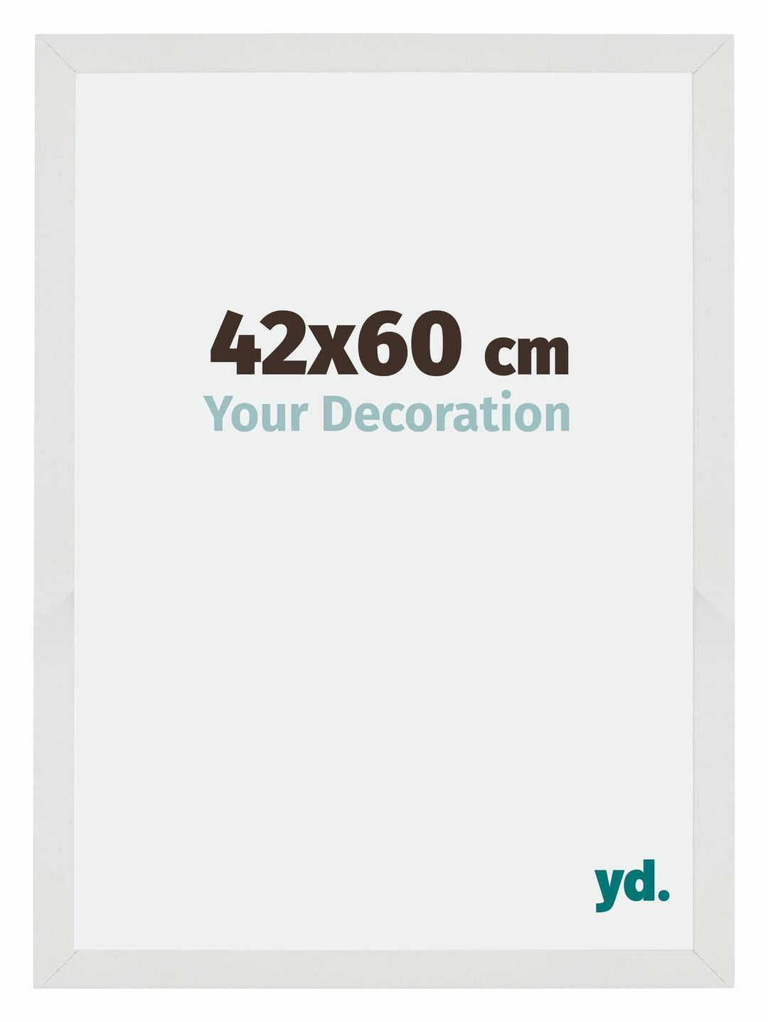 yd. Your Decoration - Bilderrahmen 42x60 cm - Bilderrahmen aus MDF mit Acrylglas - Antireflex - Ausg