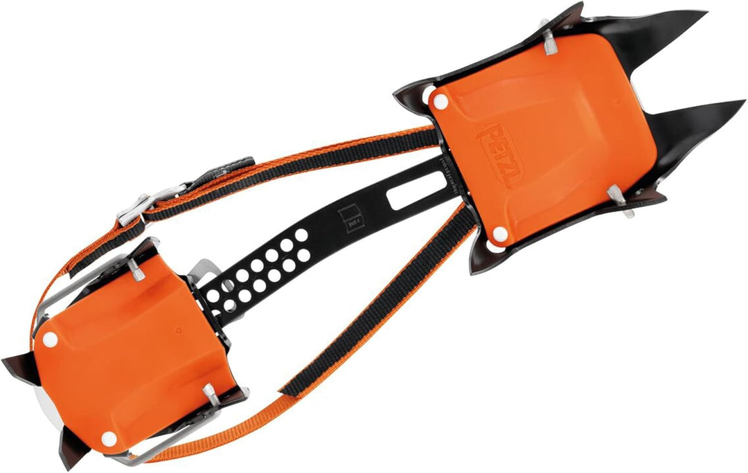 Petzl, Irvis Leverlock Universal, Orange, T03A LLU, 36-45 Einheitsgrösse Schwarz / Weiss / Orange, E