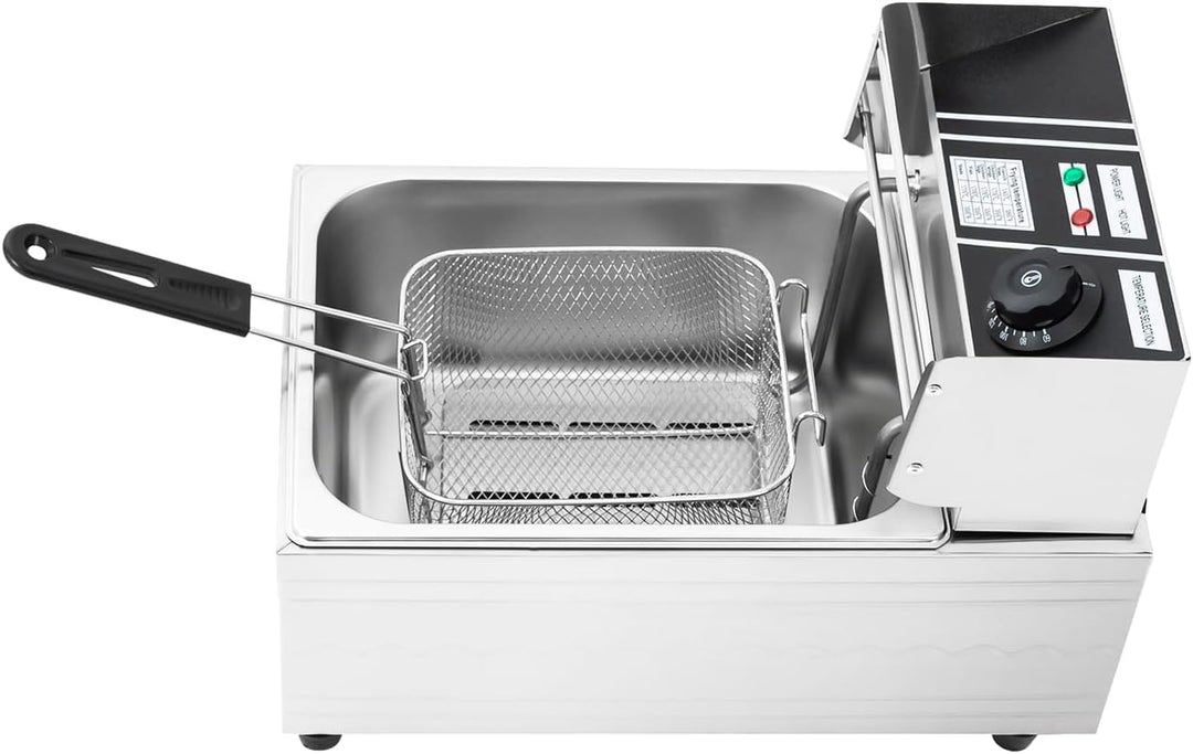 Temperaturregelbare Elektrische Fritteuse für Gastronomie und Haushalt