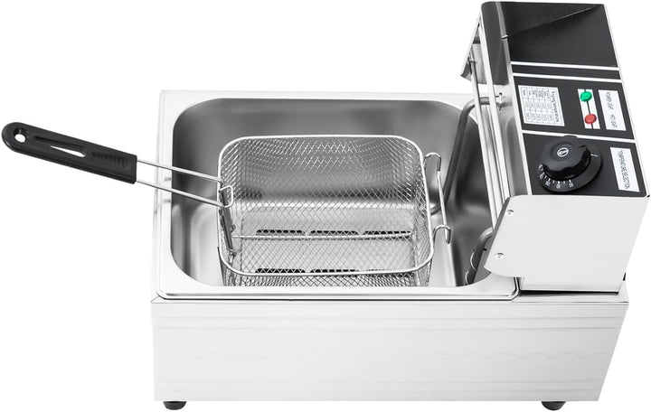 Temperaturregelbare Elektrische Fritteuse für Gastronomie und Haushalt