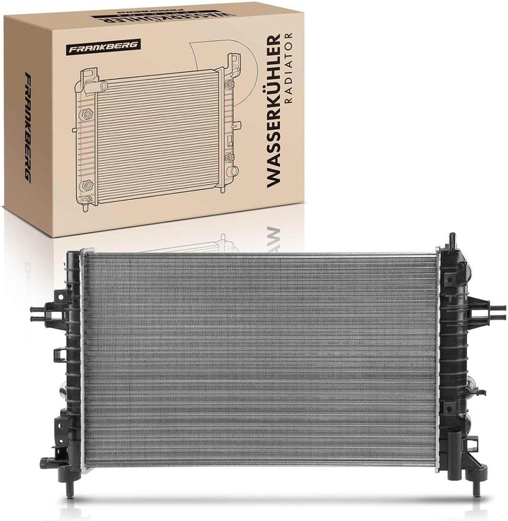Frankberg Kühler Wasserkühler Motorkühler Schaltgetriebe Kompatibel mit Astra H L48 1.6L 1.8L 2004-2