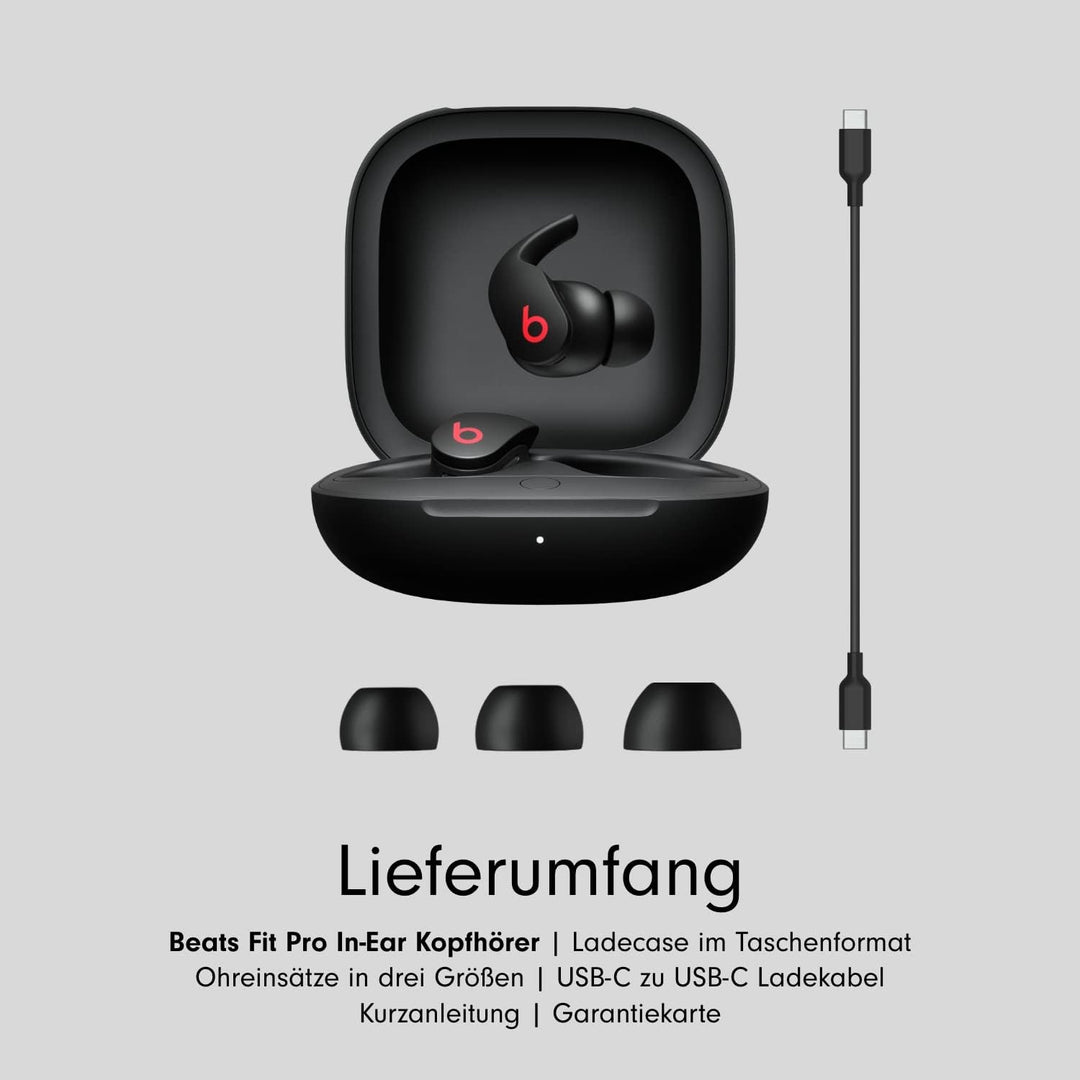 Beats Fit Pro – Komplett kabellose In-Ear Kopfhörer – Aktives Noise-Cancelling, Kompatibel mit Apple
