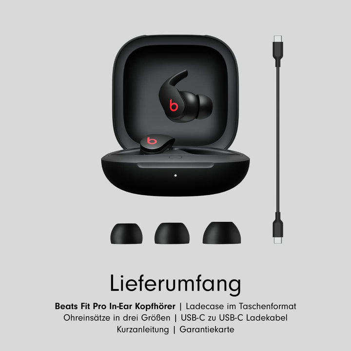 Beats Fit Pro – Komplett kabellose In-Ear Kopfhörer – Aktives Noise-Cancelling, Kompatibel mit Apple