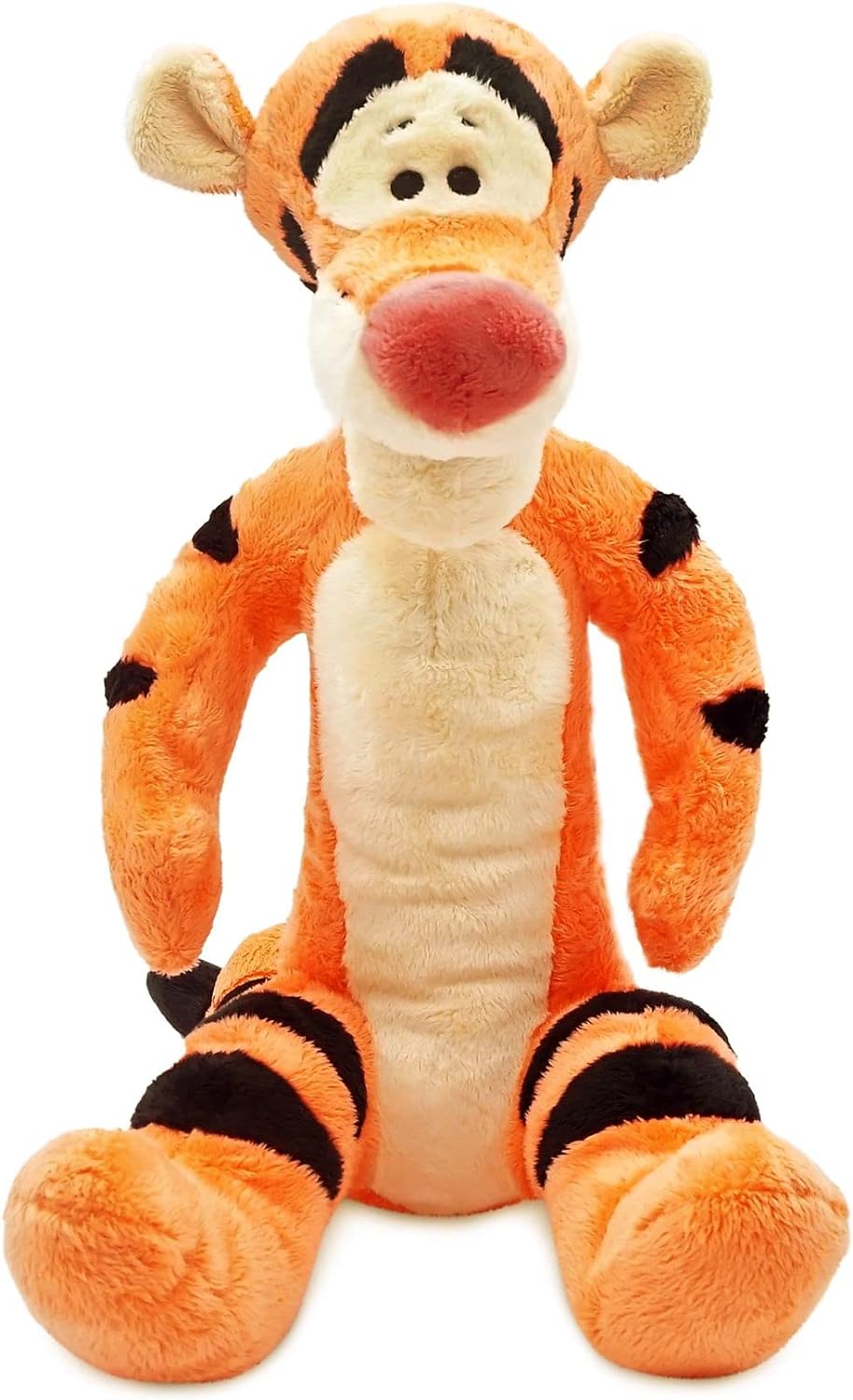 Disney Store Offizielles mittelgrosses Tigger-Stofftier, 44 cm, aus weichem Plüschmaterial mit Stick