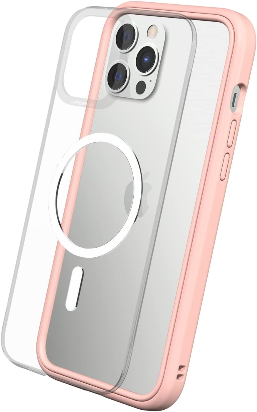 RhinoShield Modulares Case kompatibel mit MagSafe für [iPhone 12 Pro Max] | Mod NX - Überragender Ma
